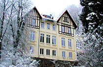 Villa im Winter